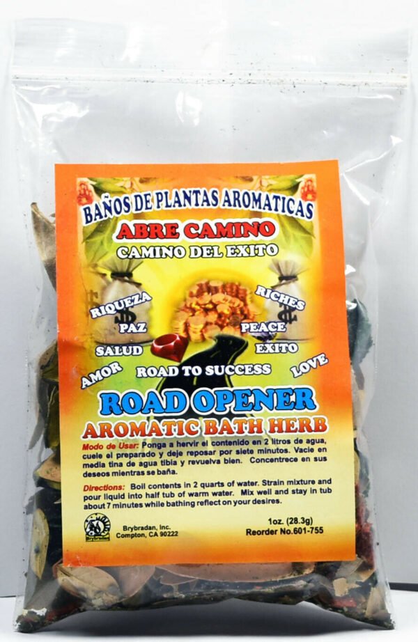 【Bath Herb】Spiritual Aromatic Bath Herb ROAD OPENER ABRE CAMINO Bano de Hierbas 1oz