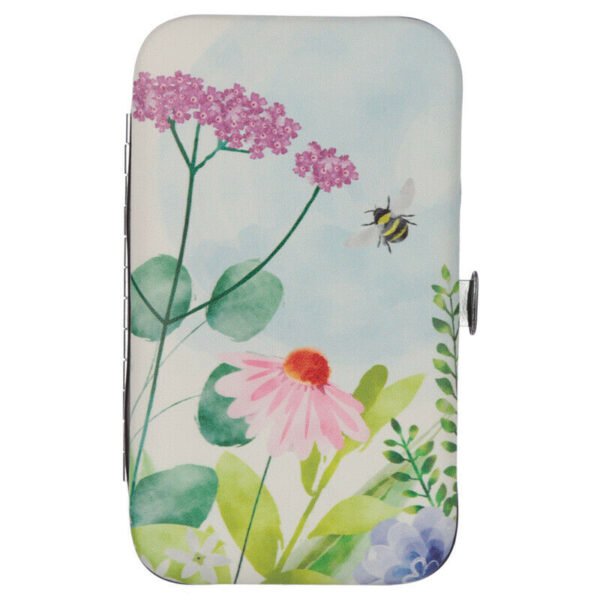 Collectable Design~Floral Botanical Design Manicure Set Gift Beauty Accessory