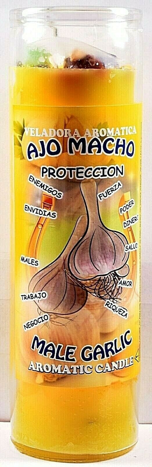 CANDLE COCKTAIL VELADORA MALE GARLIC / AJO MACHO AROMATICA