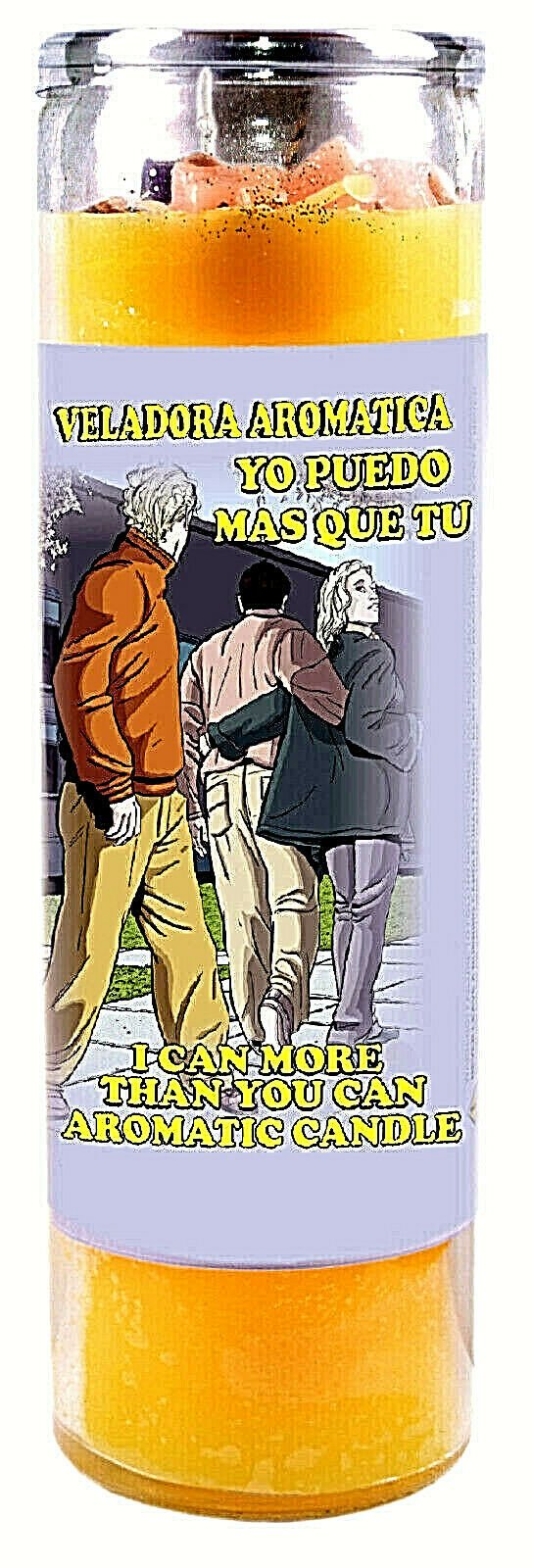 CANDLE COCKTAIL AROMATIC I CAN MORE THAN YOU CAN-YO PUEDO MAS QUE TU