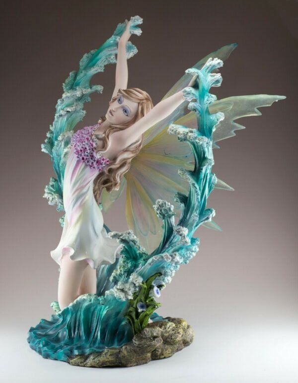 Fairy Collection~Large Water Fairy Figurine 15" High Detailed Resin New In Box