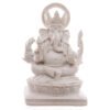 Home Decor~Decorative White Ganesh Figurine - Statue - Ornament - Gift - Hinduism