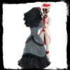 Magicun Giftware~Bride & Groom DEVOTED TO YOU Skeletons Skull Wedding Figurine Cake topper Gothic