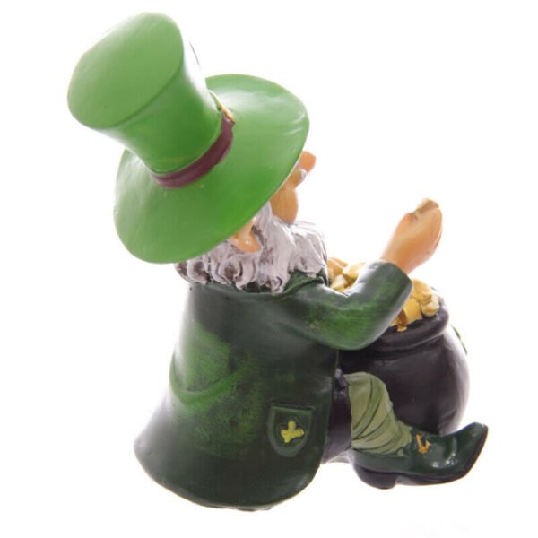 Home Decor~Lucky Irish Leprechaun Figure Figurine Home Garden Statue Ornament