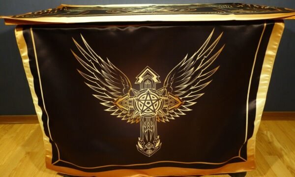 MagicunTarot Cloth~Altar Ceremonial Magic Black version