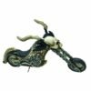 Magicun Giftware~Skeleton on Motorbike Dragon Hell Rider Biker Ornament Figurine