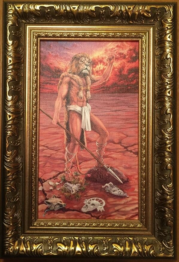 MagicunTarot Cloth~Painting in the power - Series Mystic Tarot