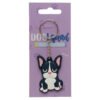 Collectable design~Cute Novelty Dog Squad PVC Keyring Novelty Key Chain French Bulldog, Hound
