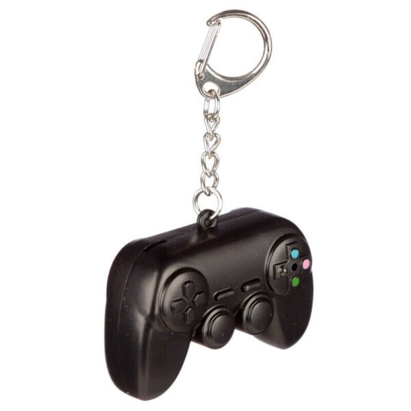 Collectable design~LED Light and Sound Funky Novelty Game Controller Keyring