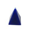 Magic Candle~Blue Unscented Pyramid Ritual Spell Candle Wicca Pagan Hoodoo 3"