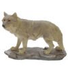 Home Decor~Moonlight Protector Protector of the North Wolf Figurine