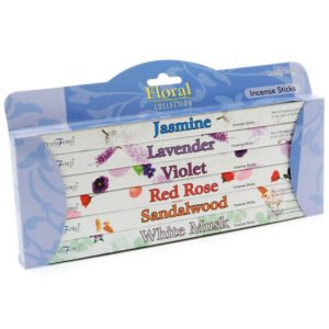 Home Fragrance~STAMFORD FLORAL INCENSE GIFT SET PACK OF 6 (EACH 8 STICKS) Inc. Jasmine Lavender