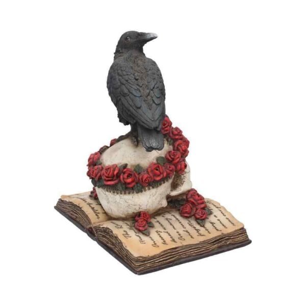 Magicun Giftware~Heartaches Reflection 17cm Raven Figurine Medium