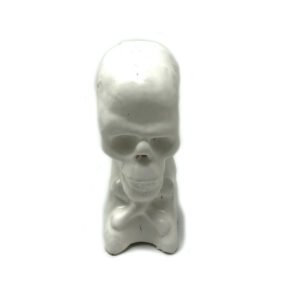 Magic Candle~White Skeleton Image Figurine Spell Candle Pagan Wicca Hoodoo