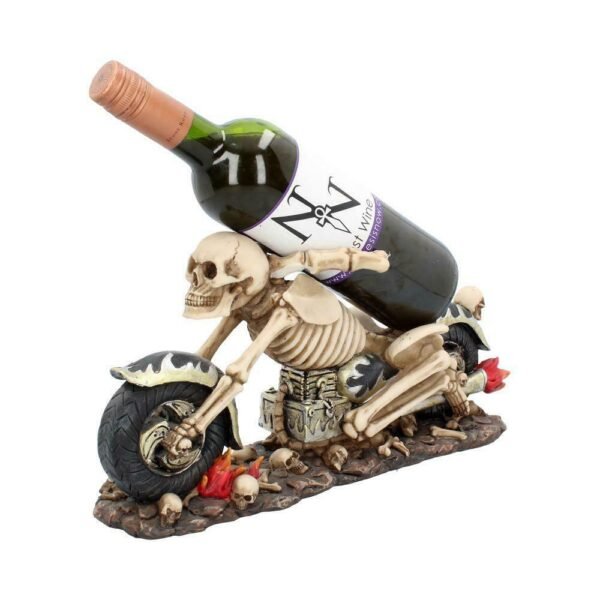 Magicun Giftware~Death Ride 18.9cm Skeleton Wine Bottle Holder