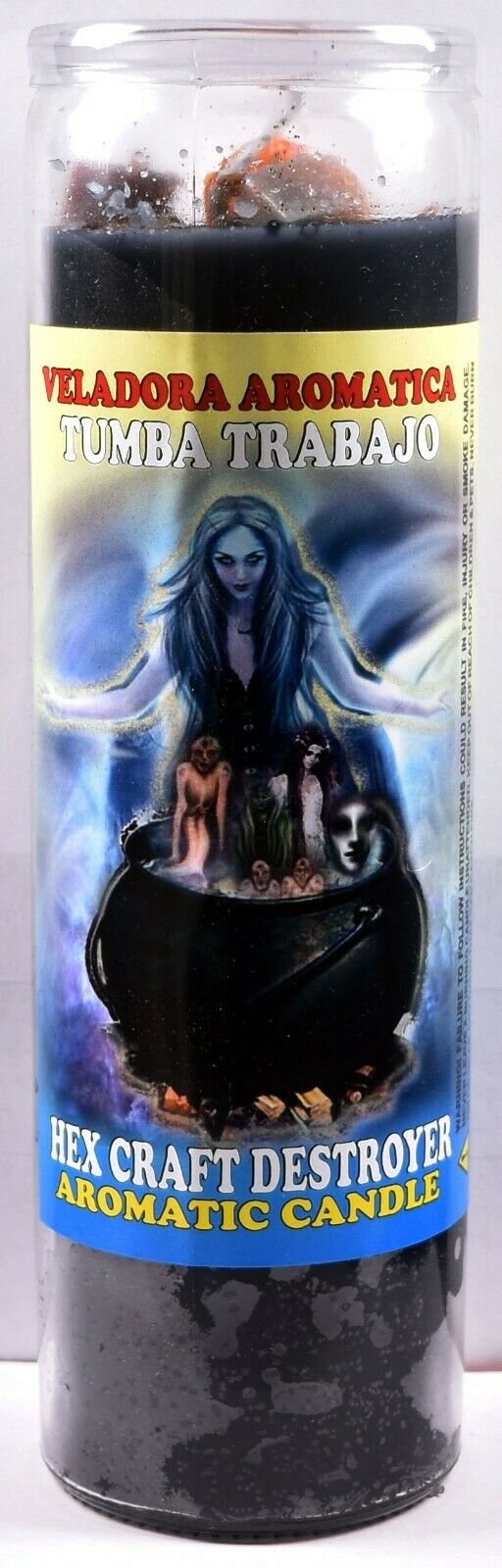CANDLE COCKTAIL AROMATIC VELA HEX CRAFT DESTROYER - TUMBA TRABAJO