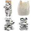 Collectable Design~SNOW TIGER Microwavable Snuggables Plush Wheat and Lavender Heat Pack