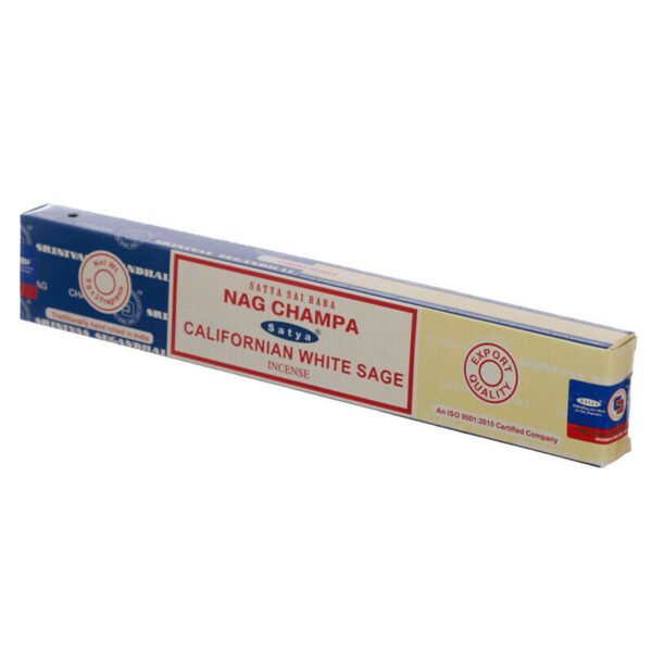 Home Fragrance~SATYA Sai BaBa Nag Champa & Californian White Incense Sticks 12 x 14 sticks