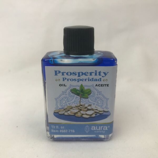 【Magic Oil】Prosperity Ritual Magical Oil Hoodoo Santeria Pagan Spell Oil 4 Dram