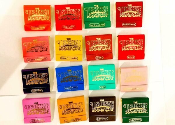 Home Fragrances ~Incense Match Books - You Pick your Variety Scented Matches - Box Lot of 50!