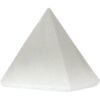 Witchcraft~One (1) Selenite Crystal Pyramid Polished Stone 1"