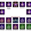 Magic Talisman~Amulet Pentacle Pentagram Star Amethyst Star Power - Wiccan magic
