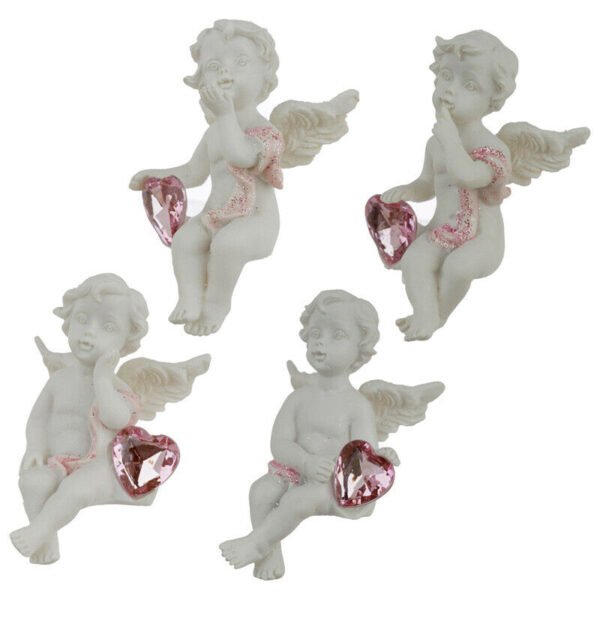 Home Decor~Peace of Heaven Cherub - Kiss from the Heart Figurine Angel Collectable Ornament