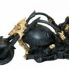 Magicun Giftware~Nemesis Hell Rider Skelett Auf Motorrad Figur 30cm Gothic Punk Rock Geschenk