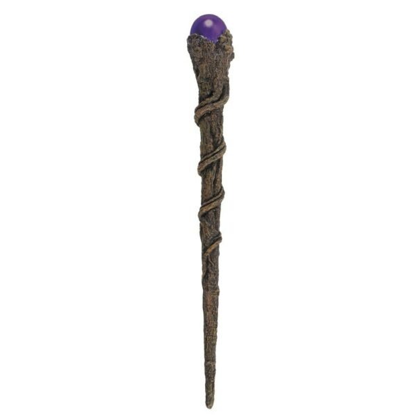 Magic Spell Wands for Witchcraft Rituals - Raven Reaper Pentagram Wizard Goddess