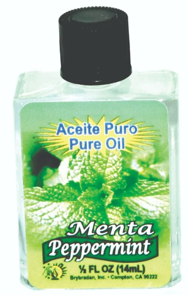 【Magic Oil】BRYBRADAN PEPPERMINT PURE OIL - MENTA ACEITE PURO 1/2OZ 1 3 6 12 PCS