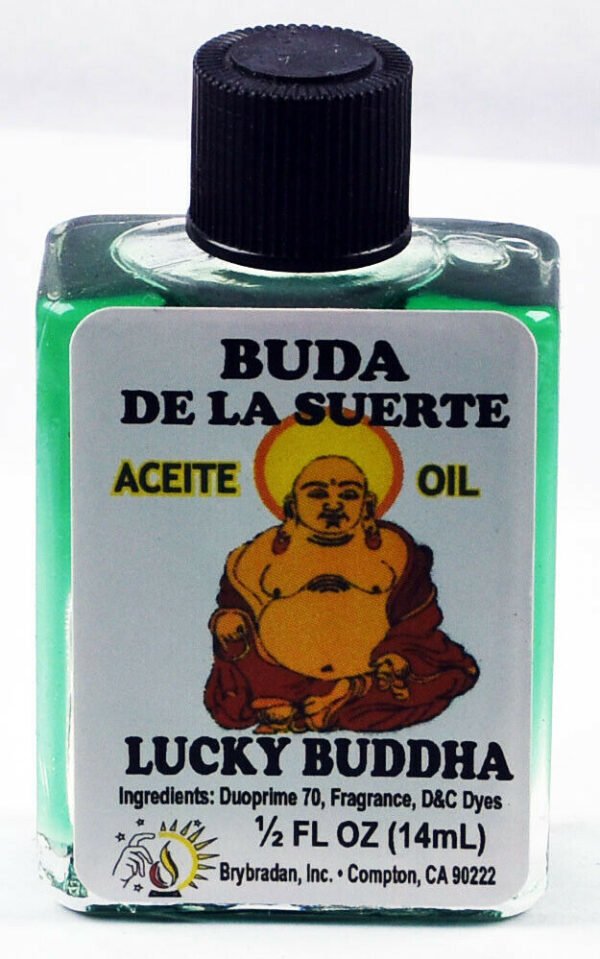 BRYBRADAN Lucky Buddha Oil / Buda De La Suerte Aciete - ½fl.oz./14.7ml