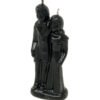 Magic Candle~Bride & Groom Marriage Black Image Figurine Spell Candle Pagan Wicca Hoodoo