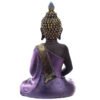 Home Decor~Decorative Purple and Black Buddha - Contemplation Oriental Spiritual Ornament