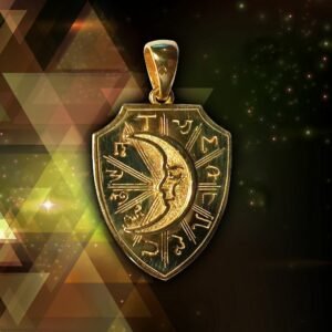 s-l1600_cd4d0014-2af6-4aa7-a645-c3a274dea839 Magic Talisman~Sun and Moon or Amulet of Protection relations Gold plated