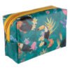 Collectable Design~Tropical Toucan Design Handy PVC Make Up Toiletry Wash Bag
