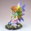 Fairy Collection~Cat Fairy and White Kitty With Wings Figurine 5.5" High Statue Resin New!