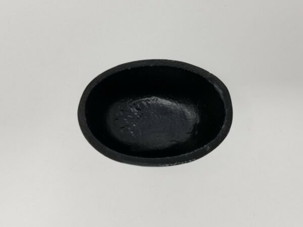 Wicca & Paganism~Cast Iron Ritual Cauldron 2.5"L x 2"W x 2"H Plain Oval Wiccan