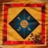 MagicunTarot Cloth~Rune cloth on the altar Celtic Wicca Runes Divination