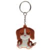 Collectable design~Cute Novelty Dog Squad PVC Keyring Novelty Key Chain French Bulldog, Hound