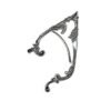 Alchemy - ARBOREUS - Elf Floral Wrap Around Pewter Left Ear Frame Earring