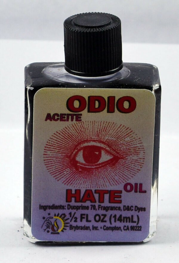 BRYBRADAN Hate Oil / Odio Aciete - ½fl.oz./14.7ml