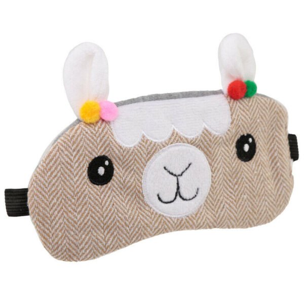 Collectable Design~Fun Eye Mask Plush Llamapalooza Design