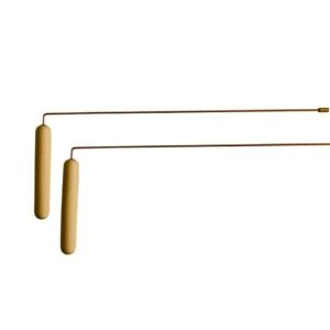 MagicunTarot Cloth~Couple dowsing frame Dowsing Detector Paranormal classic copper RB-004