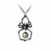 ALCHEMY GOTHIC - GLISTERCREEP - PENDANT GOTH SPIDER ROCK METAL NEW