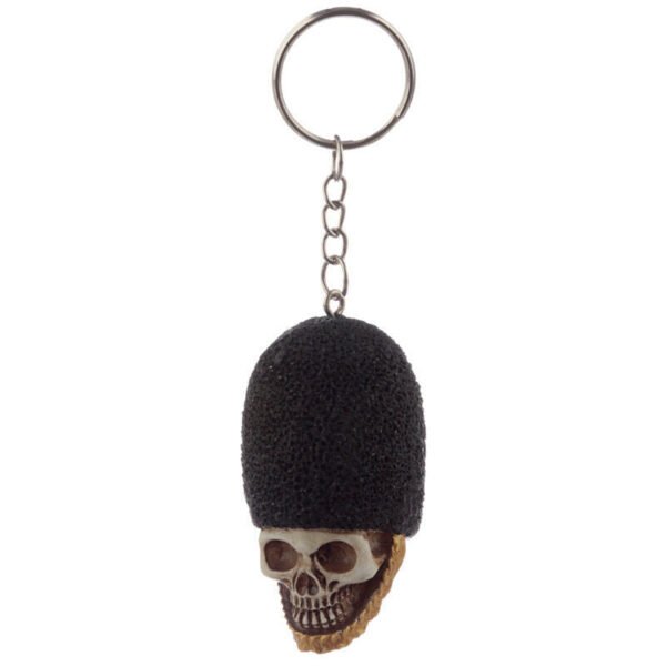 Collectable design~Collectable Guardsman Skull Keyring Novelty Key Chain