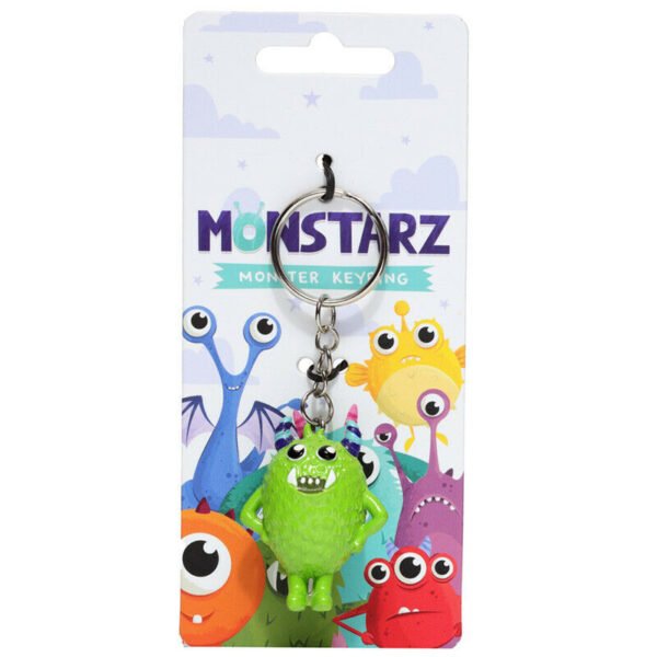 Collectable design~Novelty Collectable Green Monstarz Monster Keyring