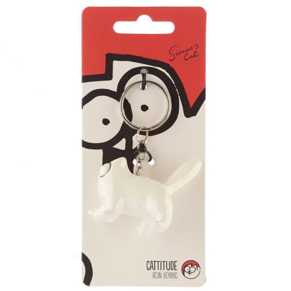 Collectable design~Fun Collectable Simon's Cat Cattitude Keyring