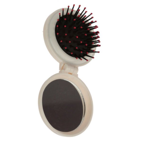 Collectable Design~Fun Lucky Cat Maneki Neko Foldable Travel Hair Brush Travel Size for Handbag