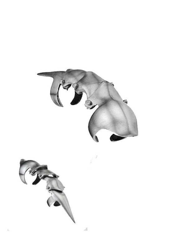 Wild Star - ARMOUR PLATED - Finger Claw Pewter Fashion Jewellery