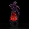 Collectable design~Crystal Cavern LED Dark Legends Dragon Figurine Ornament